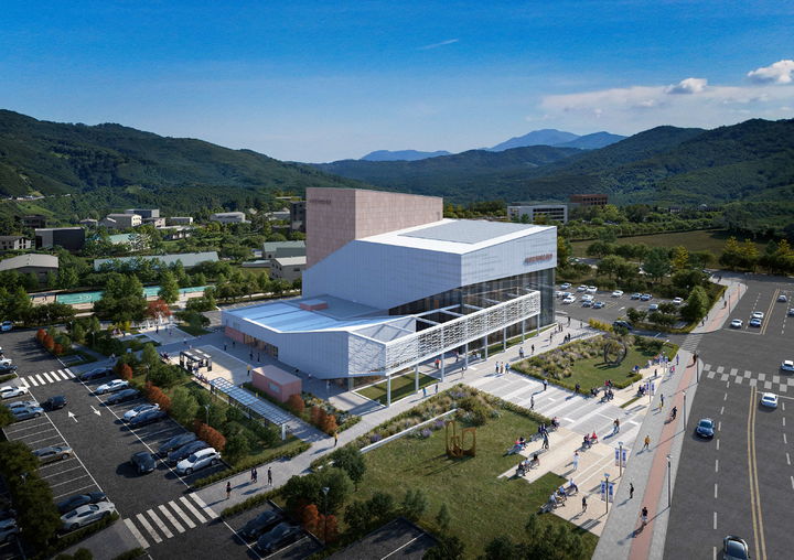 [대전=뉴시스] 서천문화예술회관 조감도. *재판매 및 DB 금지