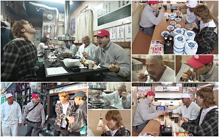 추성훈·김종국·대성, 초밥 73접시에 고기 20인분 "이 형 이상해"