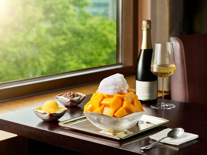 서울신라호텔 애플망고 빙수 (사진=호텔신라 제공) *재판매 및 DB 금지