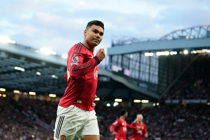 [맨체스터=AP/뉴시스]맨유 카세미루. 2026.04.27.