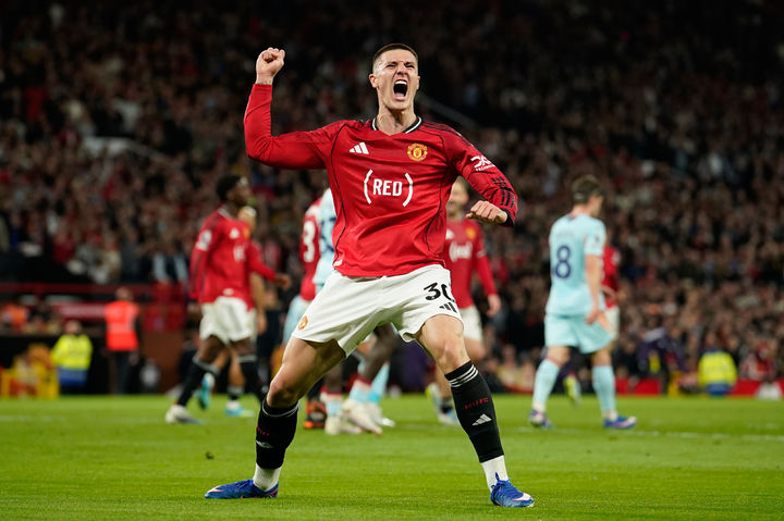 [맨체스터=AP/뉴시스]EPL 맨유, 다음 시즌 UCL 진출 눈앞. 2026.04.27.