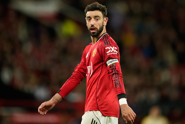 [맨체스터=AP/뉴시스]맨유 브루노 페르난데스. 2026.04.27.