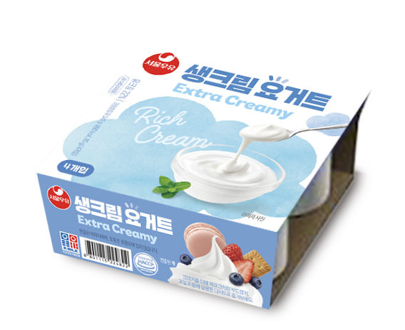 서울우유 생크림 요거트. (사진=서울우유협동조합 제공) *재판매 및 DB 금지