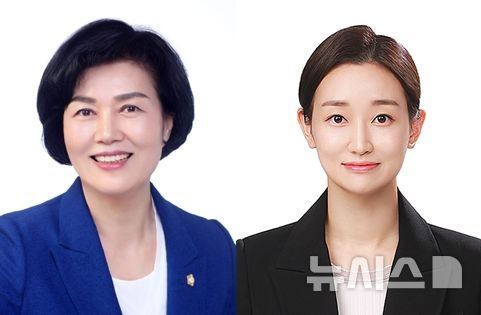 [전주=뉴시스]윤난슬 기자 = 왼쪽부터 정섬길, 장재희 전주시의원.