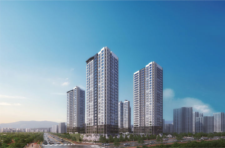 [서울=뉴시스] '운정3 제일풍경채' 투시도. (출처=제일건설) 2026.04.28. photo@newsis.com *재판매 및 DB 금지