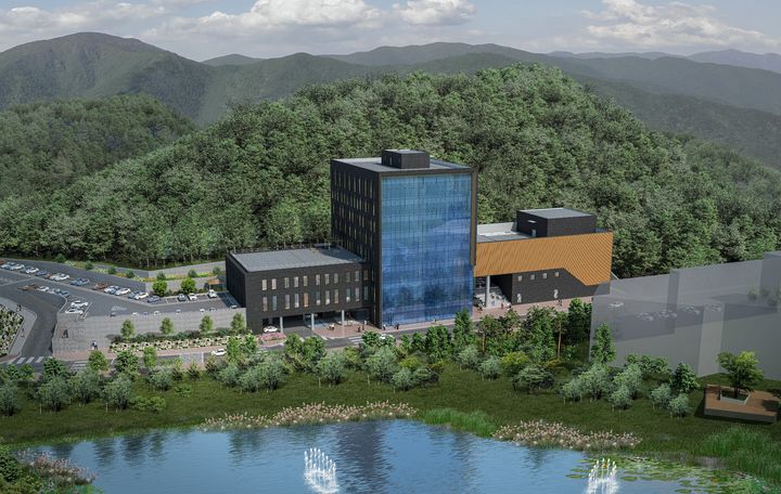 [울산=뉴시스] UNIST 유하 챌린지관 조감도 (사진=UNIST 제공) photo@newsis.com *재판매 및 DB 금지