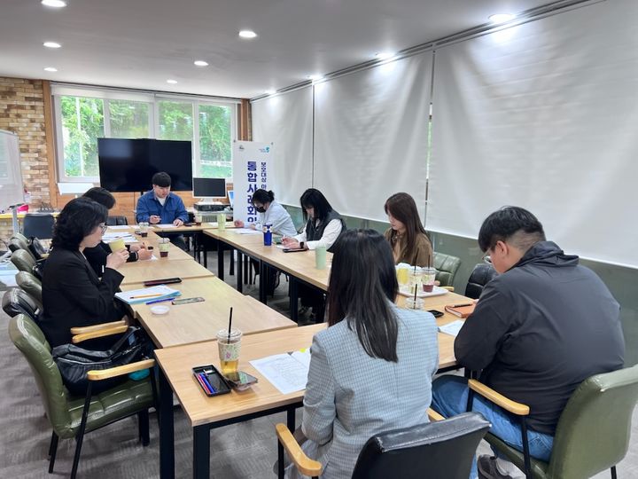  고난도 통합사례회의 장면(사진=익산시 제공) *재판매 및 DB 금지