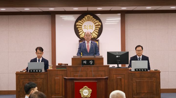 [합천=뉴시스] 제298회 합천군의회 임시회 회기 종료 (사진=합천군의회 제공) 2026. 04. 28. photo@newsis.com *재판매 및 DB 금지