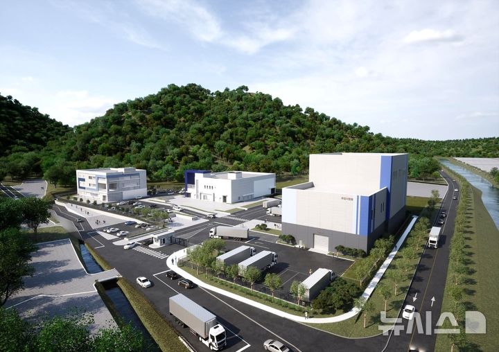 경주시 양남면 나산리 중수로해체연구소 조감도 