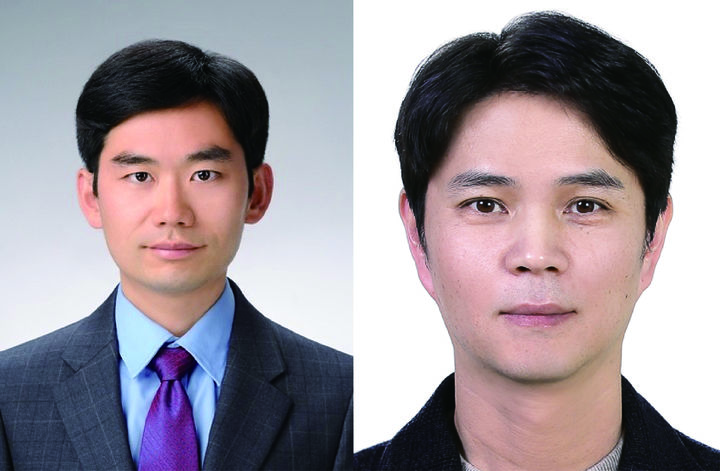 [논산=뉴시스] 왼쪽부터 섭화림 연구원과 서수환 지도교수. (사진=건양대 제공) 2026.04.28. photo@newsis.com *재판매 및 DB 금지