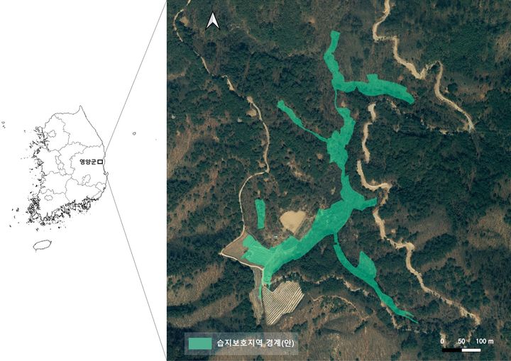영양 장구메기 습지, 산불 딛고 생태계 복원 추진