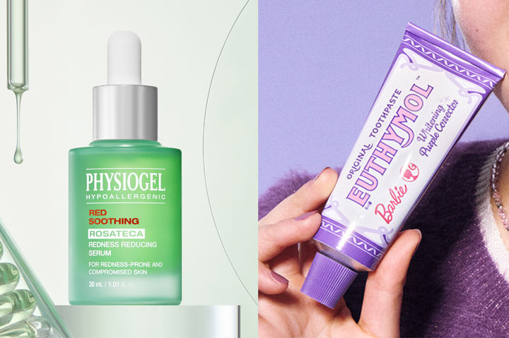 [서울=뉴시스] 피지오겔 레드수딩 로자테카 레드니스 리듀싱 세럼(왼쪽), 바비X유시몰 콜라보 에디션(오른쪽) (사진=LG생활건강 제공) 2026.04.29. photo@newsis.com *재판매 및 DB 금지