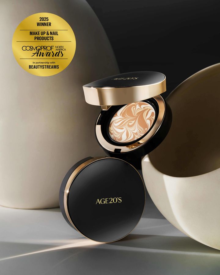 [서울=뉴시스] 에이지투웨니스 코스모프로프 라스베이거스 어워드서 메이크업&amp;네일 부문 1위 선정. (사진=애경산업 제공) *재판매 및 DB 금지