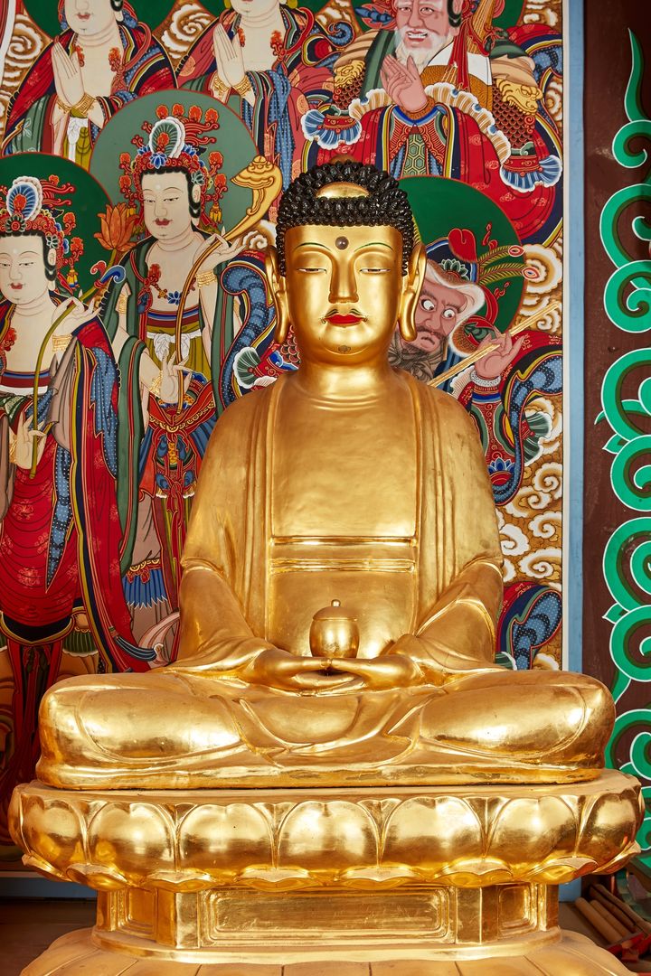 [예천=뉴시스] 예천 용문사 '소조약사여래좌상' (사진=예천군 제공) 2026.04.29. photo@newsis.com *재판매 및 DB 금지