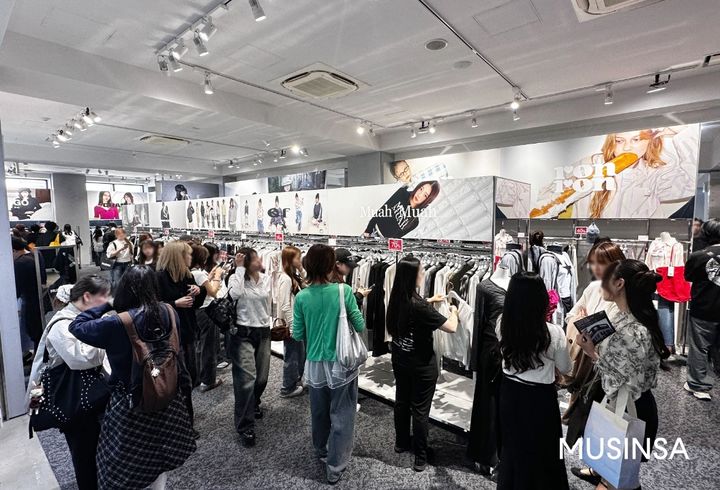 [서울=뉴시스] '2026 무신사 도쿄 팝업 스토어' 방문객 모습 (사진=무신사 제공) 2026.04.29. photo@newsis.com *재판매 및 DB 금지