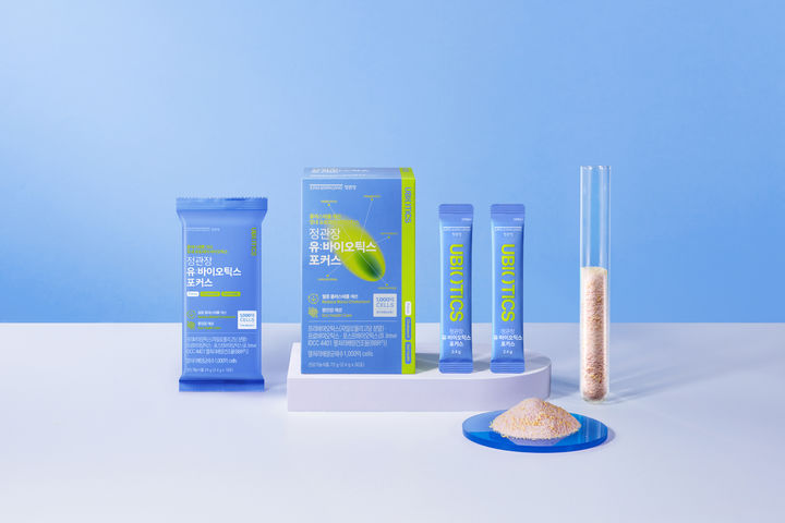 [서울=뉴시스] 정관장이 신제품 '유바이오틱스 포커스'를 출시했다.(사진=정관장 제공) *재판매 및 DB 금지