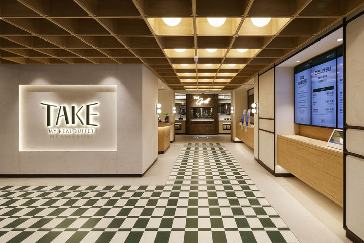 아워홈 뷔페 브랜드 '테이크' 매장 전경. (사진=아워홈 제공) *재판매 및 DB 금지