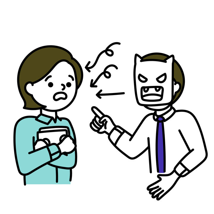 [서울=뉴시스] 일본에서 부하 직원이 직속 상사에게 가한 반복적인 폭언과 고함으로 인해 감봉 처분을 받았다. 이른바 '역갑질' 형태의 괴롭힘이 일본 내에서 주목받고 있다. (사진=유토이미지) *재판매 및 DB 금지