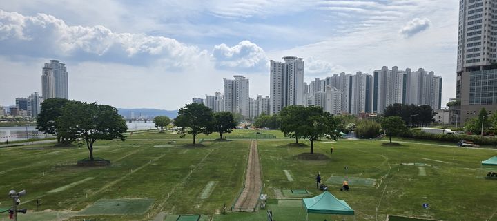 [울산=뉴시스] 울산 남구 태화강 파크골프장 전경. (사진=울산 남구 제공) photo@newsis.com *재판매 및 DB 금지