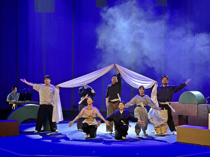 [진도=뉴시스]어린이 국악극 '무당호랑이 쿵이'. (사진=남도국악원 제공) 2026.04.29. photo@newsis.com *재판매 및 DB 금지