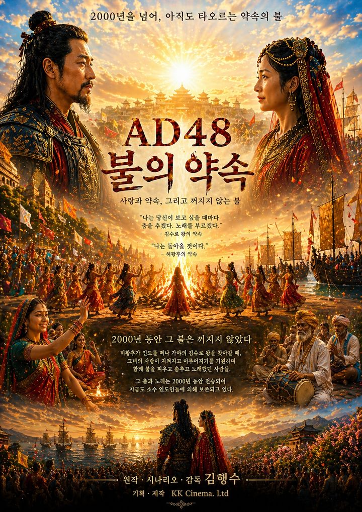 [대구=뉴시스] 영화 ' 'AD48, 불의 약속' 포스터 (사진=김행수 감독 제공) 2026.04.29. photo@newsis.com *재판매 및 DB 금지