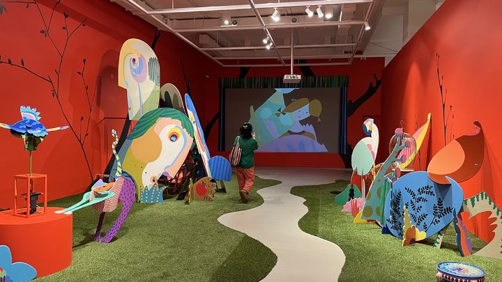 [대전=뉴시스]정진경 작 '추억의 나라'. 2026. 04. 29 photo@newsis.com *재판매 및 DB 금지