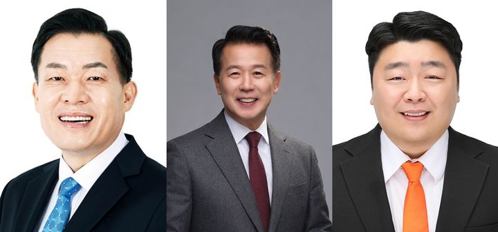 [수원=뉴시스] 이재준(사진 왼쪽부터) 수원시장, 안교재 국민의힘 경기도당 AI반도체특별위원장, 정희윤 개혁신당 수원시갑 당협위원장. (사진=뉴시스DB) photo@newsis.com *재판매 및 DB 금지