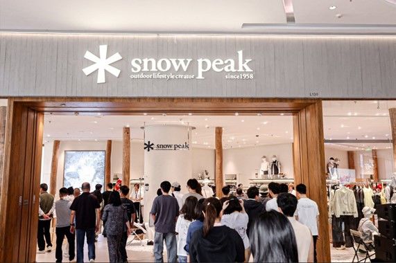 스노우피크 어패럴 중국 충칭 완샹청점 매장 전경. (사진=감성코퍼레이션) *재판매 및 DB 금지