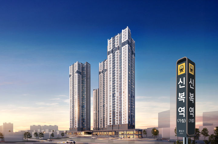 [울산=뉴시스] 울산신복역 '비스타 메트로'는 환승역세권으로 거듭날 신복교차로의 입지적 장점에 지역 최고층의 상징성, 우수한 제품력을 고루 갖춘 랜드마크이자, 그동안 공급이 부족했던 울산 남구의 기대작으로 오픈 전부터 많은 기대를 모으고 있다. (사진=(주)애드메이저 제공) 2026.04.29. photo@newsis.com *재판매 및 DB 금지