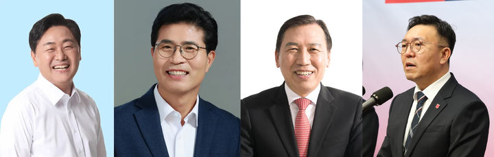 왼쪽부터 김관영, 이원택, 양정무, 백승재 *재판매 및 DB 금지