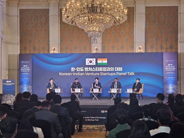 [서울=뉴시스] 한-인도 벤처·스타트업 취업·창업 박람회. (사진=중소벤처기업부 제공) 2026.04.30. photo@newsis.com *재판매 및 DB 금지