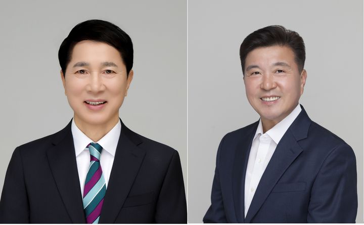[예산=뉴시스] 충남 예산군수 후보(왼쪽부터 조한영, 최재구). (사진=중앙선거관리위원회 통계시스템 갈무리) 2026.04.30. photo@newsis.com *재판매 및 DB 금지
