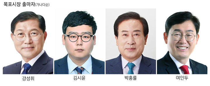 [목포=뉴시스] 6·3지방선거 목포시장 출마자. (사진=뉴시스 DB). photo@newsis.com *재판매 및 DB 금지
