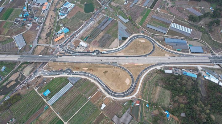 [대구=뉴시스] 서영천 나들목. (사진=한국도로공사 제공) 2026.04.30 photo@newsis.com *재판매 및 DB 금지