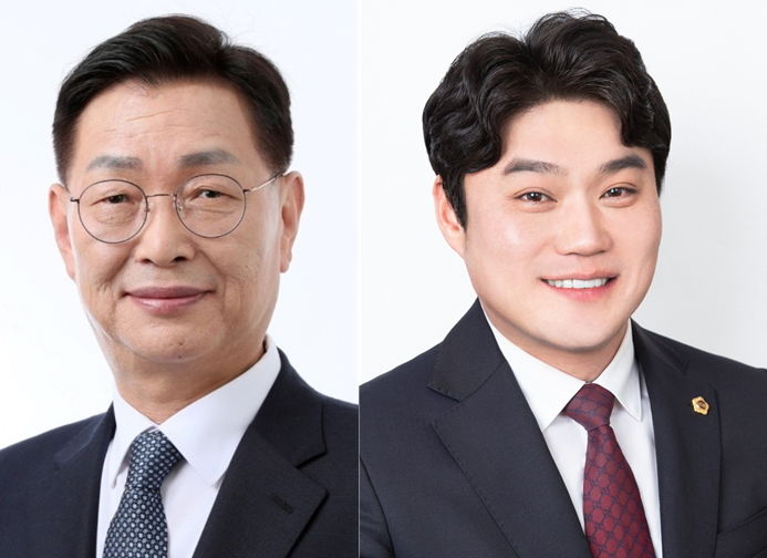 [대전=뉴시스] (왼쪽부터) 6·3지방선거 대전 중구청장 선거에 출마한 더불어민주당 김제선, 국민의힘 김선광 후보. (사진= 중앙선거관리위원회 제공) *재판매 및 DB 금지