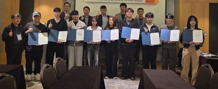 [대전=뉴시스] 우송정보대 라이즈(RISE)사업단 '학생 모니터링단 발대식'. (사진=우송정보대 제공) 2206.04.30. photo@newsis.com *재판매 및 DB 금지