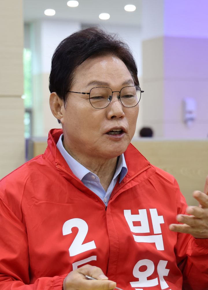 국민의힘 박완수 경남도지사 후보. *재판매 및 DB 금지