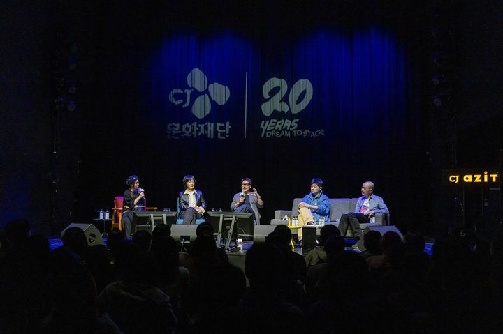 [서울=뉴시스] 왼쪽부터 김윤하, 선우정아, 윤종신, 장기하, 정원영. (사진 = CJ문화재단 제공) 2026.04.30. photo@newsis.com *재판매 및 DB 금지