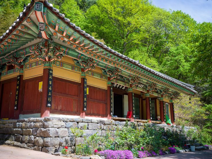 [금산=뉴시스] 금산군 영천암 무량수각 *재판매 및 DB 금지