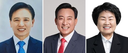 [울산=뉴시스] 이동권 예비후보(왼쪽부터)·박천동 북구청장·이은영 북구청장 예비후보. (사진=뉴시스 DB). photo@newsis.com *재판매 및 DB 금지