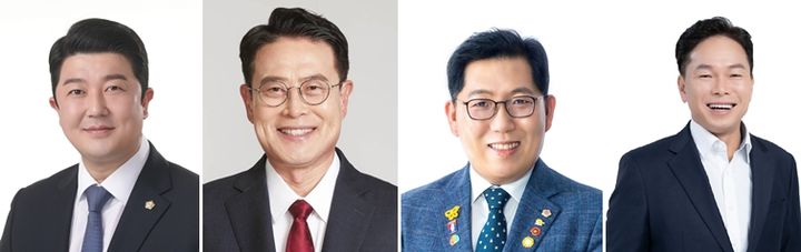 [울산=뉴시스] 김시욱 예비후보(왼쪽부터)·이순걸 군수·윤덕권·강상규 울주군수 예비후보. (사진=뉴시스 DB). photo@newsis.com *재판매 및 DB 금지