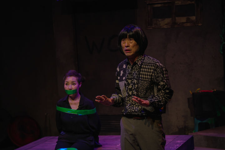 [서울=뉴시스] 연극 '마트로시카' 시연 모습 (사진=호라이즌웍스 제공) 2026.04.30. photo@newsis.com *재판매 및 DB 금지