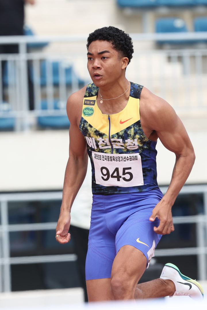 [서울=뉴시스] 육상 나마디 조엘진. (사진=대한육상연맹 제공) 2026.04.30. photo@newsis.com *재판매 및 DB 금지