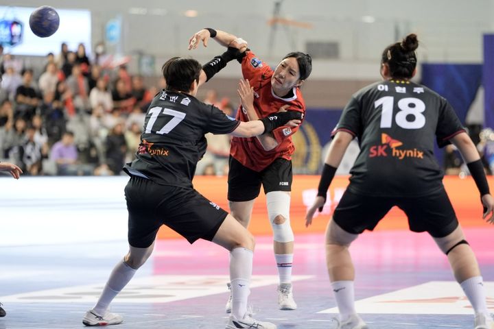 [서울=뉴시스] 핸드볼 삼척시청의 이연경. (사진=한국핸드볼연맹 제공) 2026.04.30. photo@newsis.com *재판매 및 DB 금지