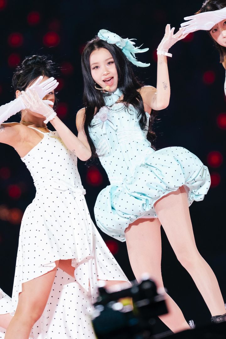 [도쿄=뉴시스] 트와이스 채영 일본 도쿄 국립경기장 공연. (사진 = JYP엔터테인먼트 제공) 2026.05.01. photo@newsis.com *재판매 및 DB 금지