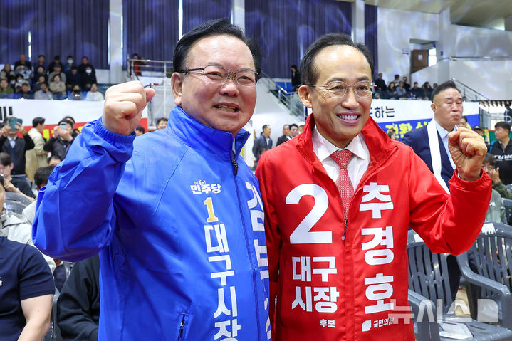대구시장 선거, 김부겸 vs 추경호 '오차범위 내 초박빙' 요동친다