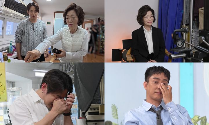 [서울=뉴시스] 가수 환희가 어머니를 위한 이벤트를 준비하던 중 오열한다. (사진=KBS) 2026.04.28. photo@newsis.com *재판매 및 DB 금지