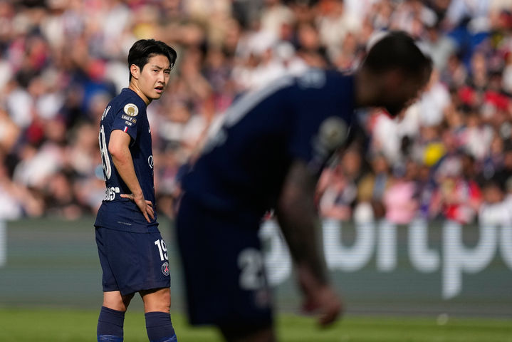 PSG 이강인 경기 모습