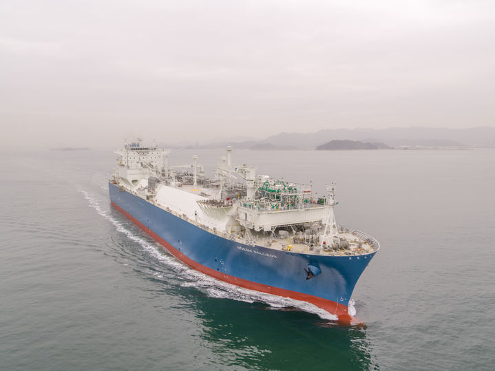[서울=뉴시스] 삼성중공업이 건조한 액화천연가스(LNG) 저장·재기화 설비(FSRU). (사진=삼성중공업) 2026.05.04 photo@newsis.com *재판매 및 DB 금지 *재판매 및 DB 금지