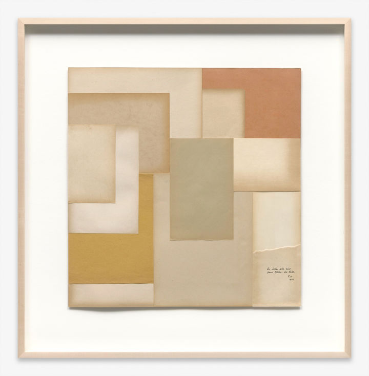 최재은 〈Paper Poem No. 24〉 2024 Aged paper 74.1 x 75.8 cm Courtesy of the artist and Kukje Gallery 사진: 안천호 이미지 제공: 국제갤러리 *재판매 및 DB 금지